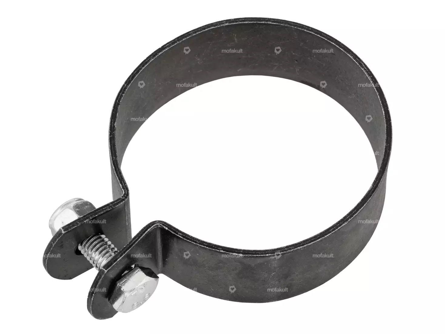 Exhaust clamp 70 mm black | mofakult